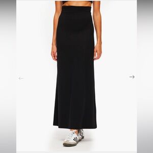 NEW WITH TAGS LESET Rio Black Maxi Skirt size Medium